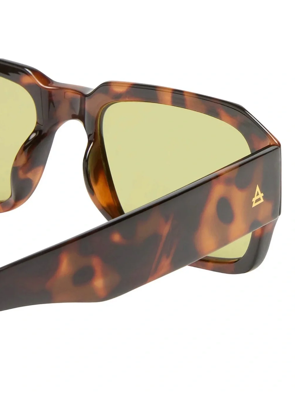 Women's Tortoiseshell Sunglasses with Yellow Lenses